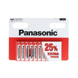 Lot de 10 Piles LR03 AAA 1.5 V Panasonic