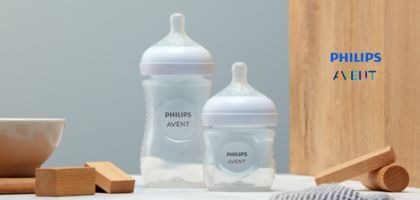 Philips Avent kit nouveau-né en verre 3 biberons Natural Response
